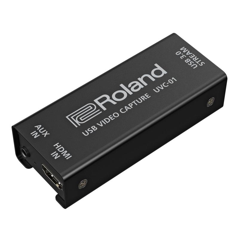 Roland ローランド UVC-01 HDMI-USBビデオキャプチャ ライブ配信・Web会議 HDMIをUSBに変換 フルHD対応 ドライバー不要で簡単接続|AR企画 店