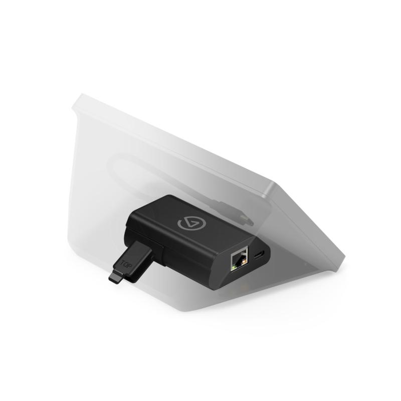 Network Dock for Stream Deck – 有線イーサネットアダプター、PoEまたはUSB電源対応、簡単なデバイス上でのセットアップ、デスク、壁、またはStream Deck XLスタンドに取り付け可能、スタジオ、|AR企画 店