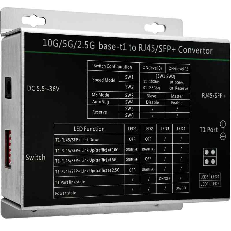 InnoMaker イーサネット Mdeia コンバーターデバイス 2線式イーサネット BroadR-Reach(1000BASE-T1)からファストイーサネット(1000BASE-TX) 自動車 IEEE 1000BASE-T1 1000Mbit/s送|AR企画 店