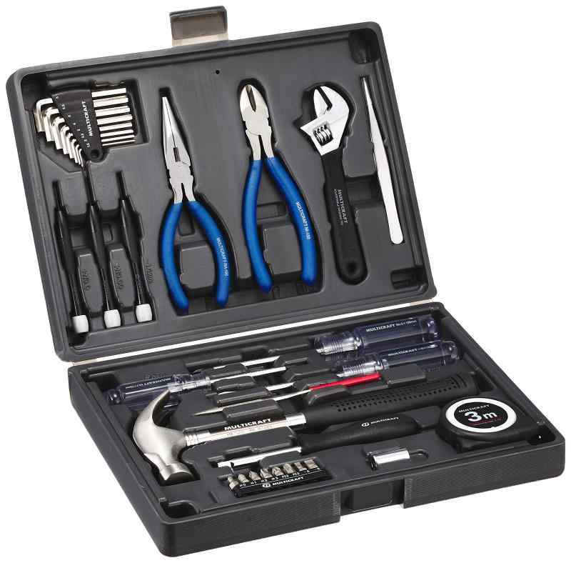 角利(KAK) ツールセット ブック型工具セット 31点 収納ケース付 295x220x58mm DIY オフィス 家庭 コンパクト メンテナンス 作業 修理 補修 修繕 マルチクラフト BK-31