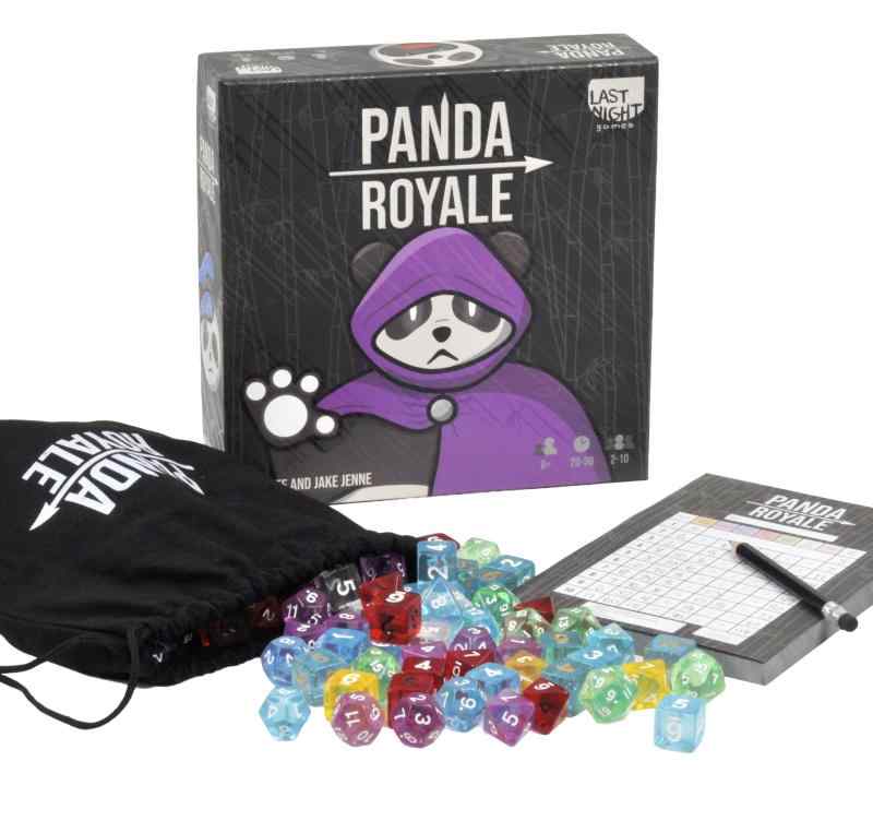 Last Night Games Panda Royale | 10人用のエネルギッシュなサイコロゲーム | 家族の集まりに最適