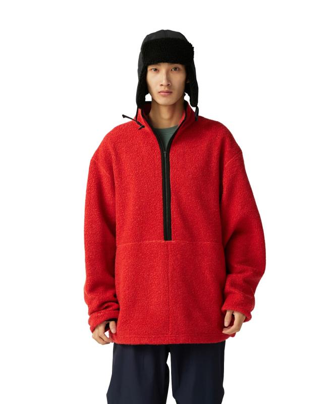 [スノーピーク] Recycled Wool Boa Pullover JK-25AU022 ス トレーナー スウェット メンズ レディース｜AR企画　店