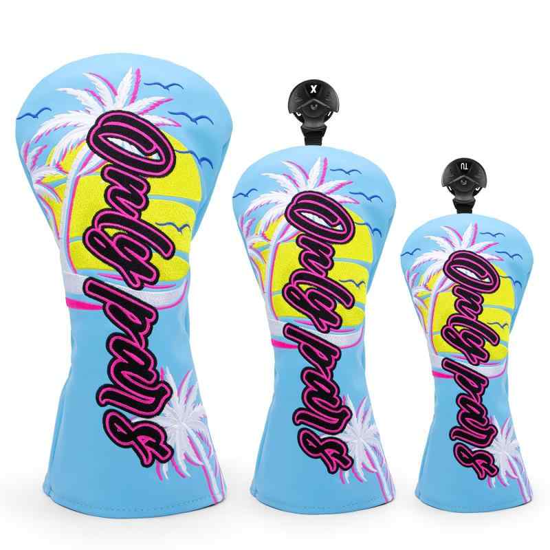 ゴルフクラブヘッドカバー ゴルフウッドカバー Summer ゴルフヘッドカバー ゴルフウッドカバー Aliennana ドライバーカバー （DR)フェアウェイウッド（FW)、ユーティリティ用(UT) (ドライバー用(1 6,085円