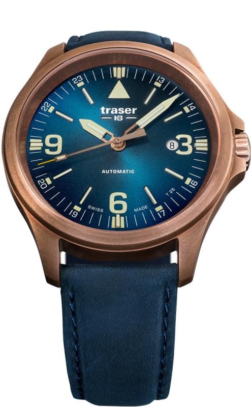 [トレーサー]TRASER 腕時計 P67 Officer Pro Automatic Bronze Blue 108074｜AR企画　店
