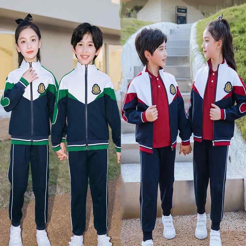 キッズ 学院御召しもの 3点書き割り 歳月 小学生 幼稚園 ユニフォーム 運動競技御召しもの 上下書き割り 形づくる御召しもの ちびっ子服 上衣 ズボン下 より良い セットアップ