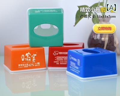 ティッシュボックス席 触れちらかすロゴタイプ入れ 可塑性物質 卓上ティッシュ容れもの 飲食店 旅人宿 はたご屋 バス発着場用3