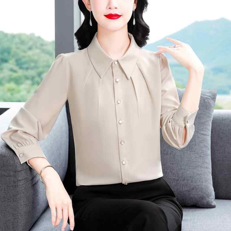 プルオーバー レディース 長袖 2025年 春夏  当たること冷感 トップ 通い トップス M L XL 2XL 3XL オレンジ色系 ベージュ系