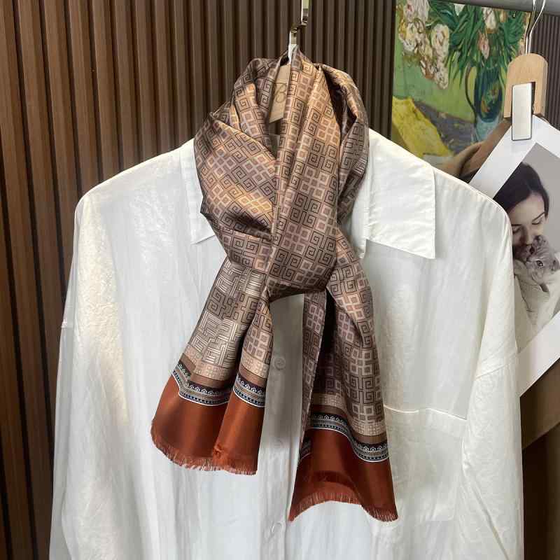 えり巻き 成人男性用   絹 桑蚕糸 メンズ えり巻き 商行為 フォーマル 透かし彫り柄 照合のしるし柄 秋冬 防寒 保温 160珊 雅びやか 高見せかけ 差し上げ物 差し上げ物3
