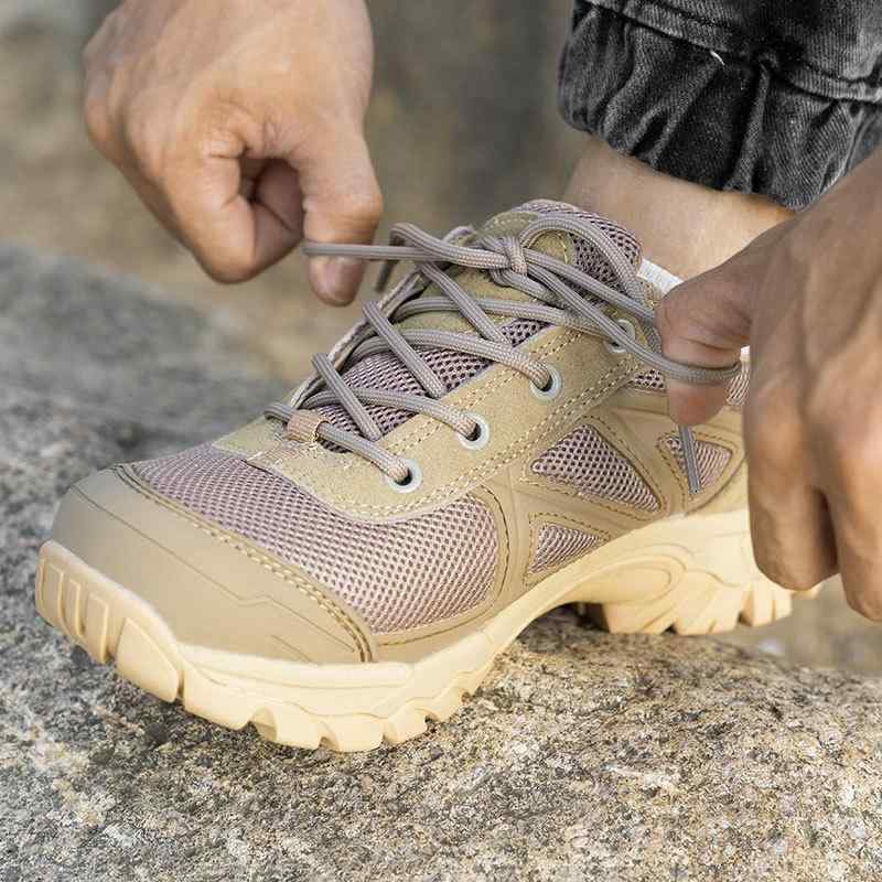 ブーツ 成人男性用 置き目撥ねのける アウトドア コンバットブーツ メンズ レディース ぼうぜん自失吸い入れる 駆け引き靴 山登り靴 山歩き 偽装 ミリタリー3