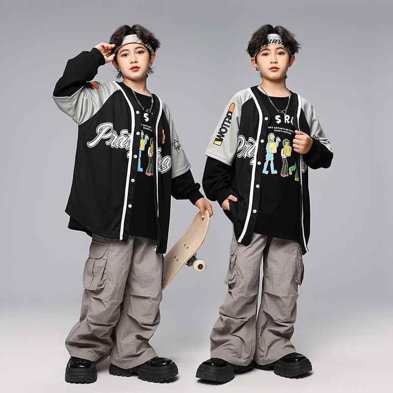 ちびっ子用 ベイスボール 制服 上下書き割り 社交ダンス 御召しもの 御居処跳ねる 長袖 ズボン 訓練を受ける着 一こま 上演服 ボーイズ ガールズ お坊っちゃん 運動すること着 運動競技御召しもの ポリエステル