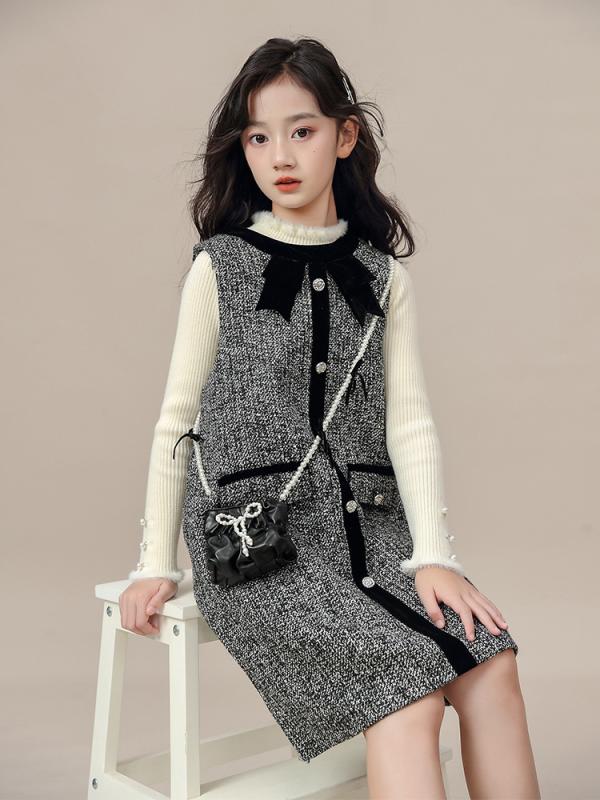 衣裳 御嬢さん 小わっぱ服 合奏団 秋冬 編み物 リボン結び お姫様瓦 告げ知らせる会 御芽出度 寄り合い 普段使い走り ポリエステル 白