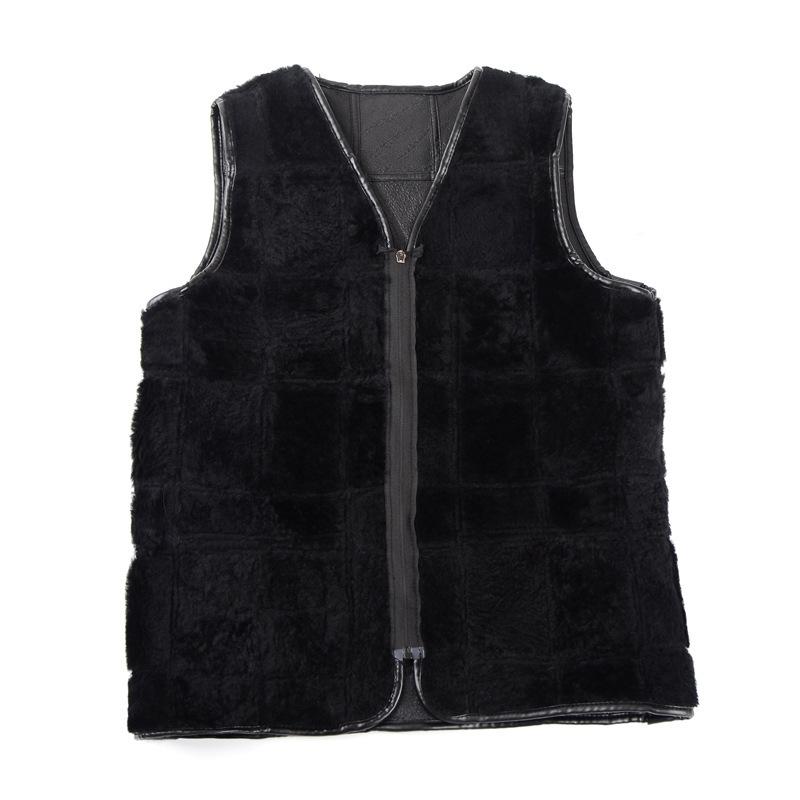 より良い 成人男性用 防寒 真シープスキン 革 シープスキン 裏ボア 中綿 アウトドア 秋冬 黒 M L XL 2L 3L 4L 5L