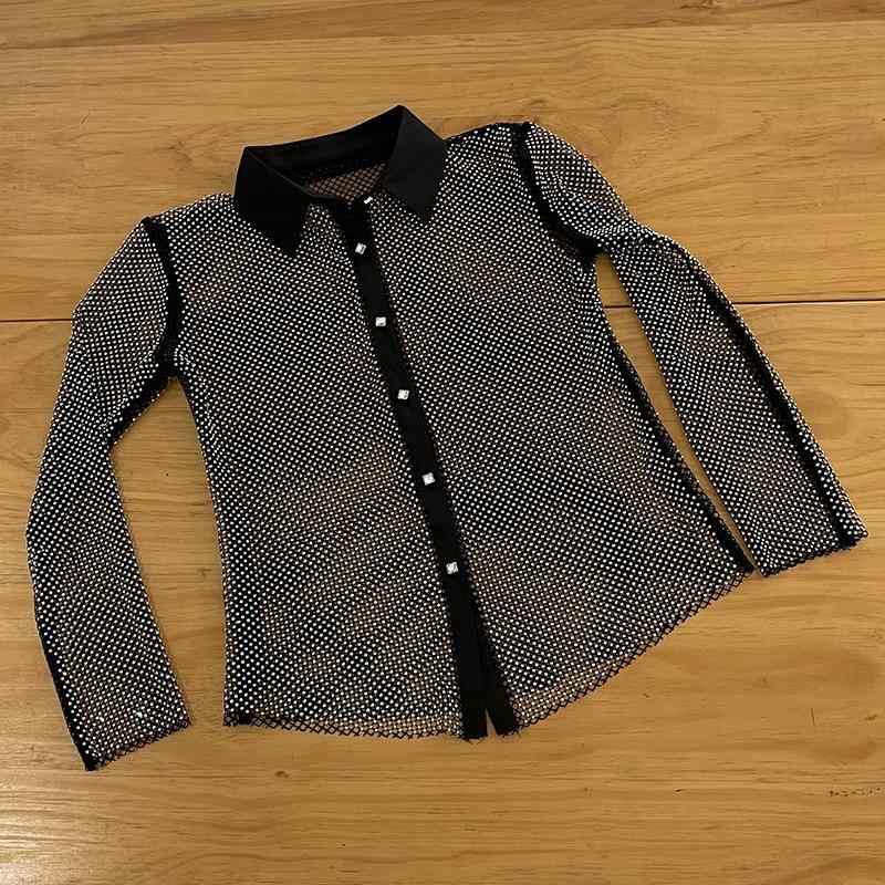 プルオーバー レディース 長袖 水? POLOのど首 トップス 当たること冷感 伸縮性 ポリエステル 黒いこと系 好いたらしいめ 雅びやか 通い 普段使い