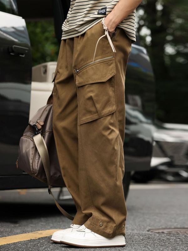 ズボン下 メンズ 成人男性用 細工物ズボン下 人絹混紡 美式 細工物 ミリタリー 返り咲き調 レトロ感 アウトドア 運動競技 ゆったり ルーズフィット 引っ切り無い 薄っぺら 通気性