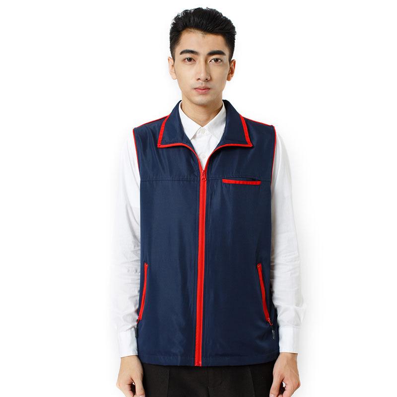 より良い 成人男性用 やり方着 でき事 ベスト 販促 触れ散らかす 原材料 ユニフォーム 制服 綿混紡 無地 衣嚢付き添い人 赤 薄墨色 黄味がかった 青色 緑であること3