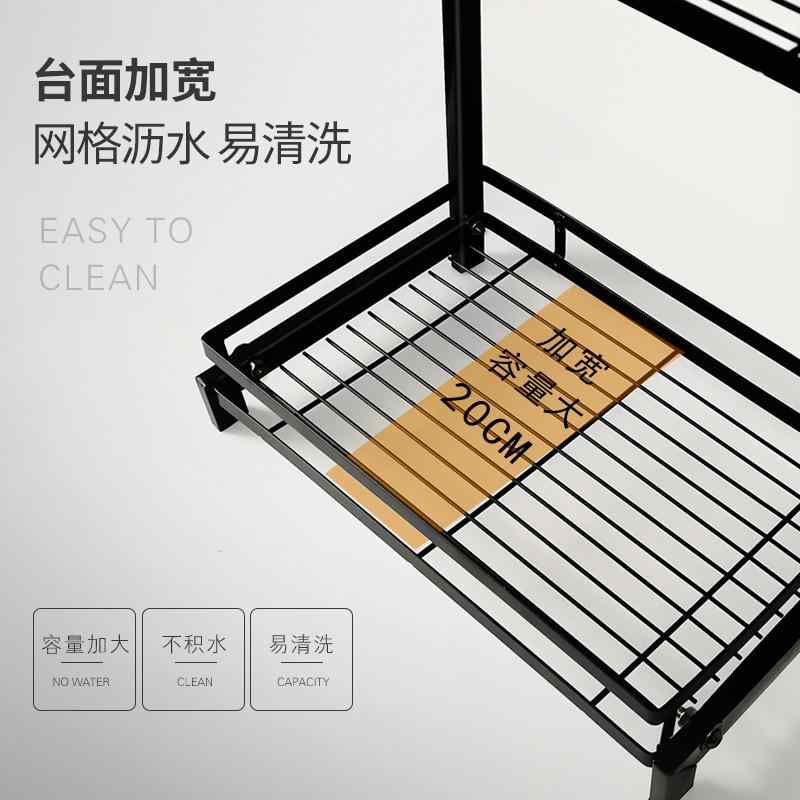 勝手もと 調味料仕合わせ ステンレス鋼製 スパイス仕合わせ 納める仕合わせ 調味料置き 油 塩 醤油 酢 置き棚 2段 3段 大静電容量 黒いこと