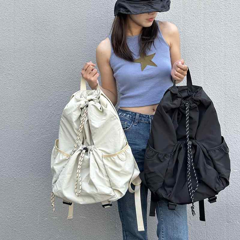 背嚢 レディース 大電気容量 ナイロン 心地よい 軽さ 褶? 通い 通学 旅する 愛くるしげ 今めかしい 持ちはこぶ衣嚢 検面調書衣嚢 ライトグリーン 黒いこと3