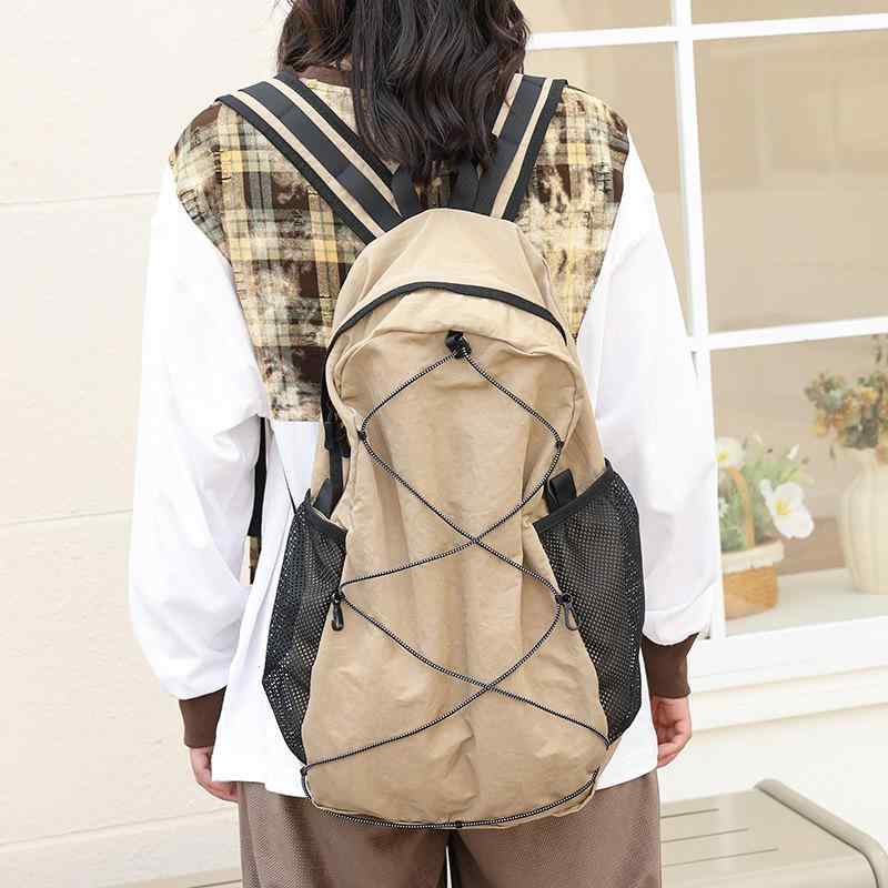 背嚢 レディース 帆布 キャンヴァス 韓国 心地よい 表どおり デイパック 鞄 鞄 御徒面子 軽さ 今めかしい 愛くるしげ 普段使い走り 旅する お出かけ 黒いこと カーキ 緑であること 薄墨色3