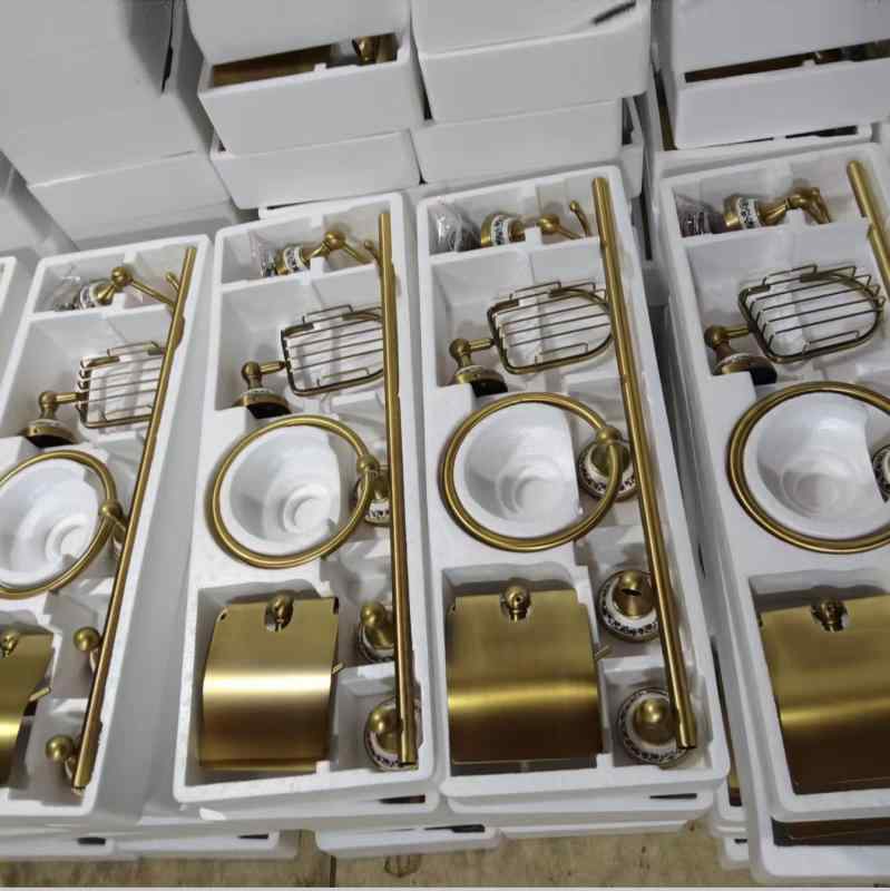 風呂場納める 風呂場飾りつけ棚 ステンレス鋼製西洋手ぬぐい掛け ジンクアロイ製西洋手ぬぐい赤ちょうちん 6点仕掛ける 軽奢風