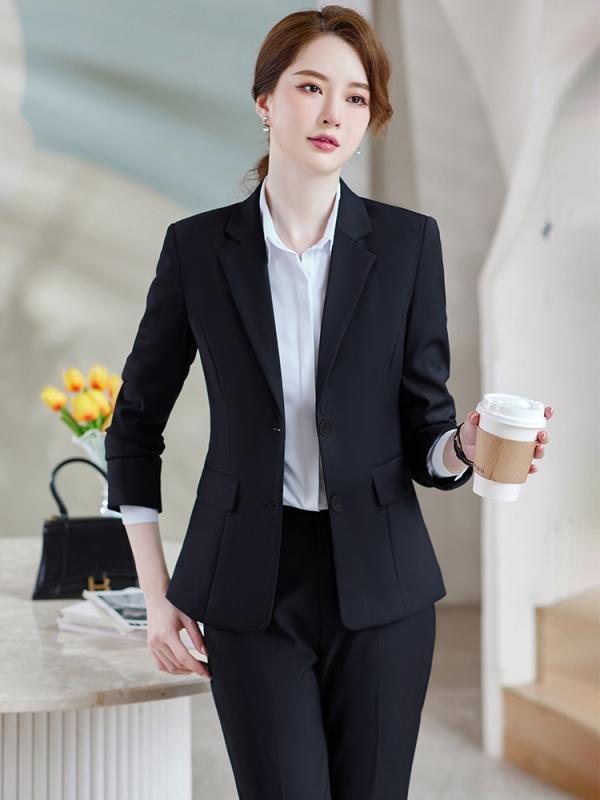 スーツ レディース セットアップ 秋冬 フォーマル 事務服 オフィス 仕事 ビジネス 通勤 リクルート 面接 大きいサイズ 50代 40代 30代 20代 黒 紺 グレー