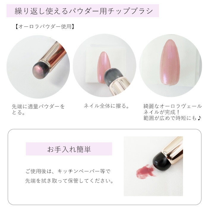 シリコンブラシ 【 リップ型シリコンブラシ 】 キャップ付き レッド