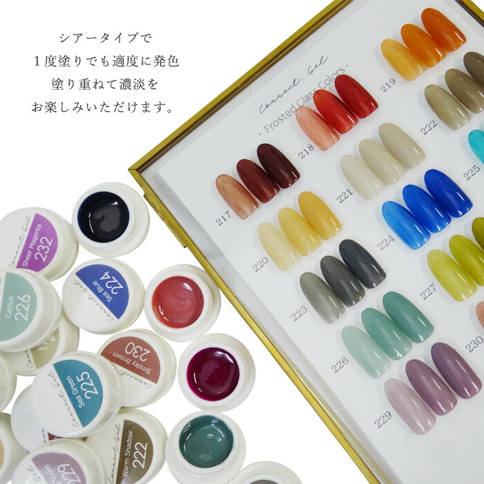 楽天市場 Connect Gel シアー カラージェル すりガラスジェル 4g 単品 コネクトジェル カラー ジェル ネイル ニュアンス カラー スキンカラー ニュアンスネイル ナチュラルネイル オフィスネイル クリアカラー 透けカラー コネクト ステンドグラス 磨りガラス ガラス質感