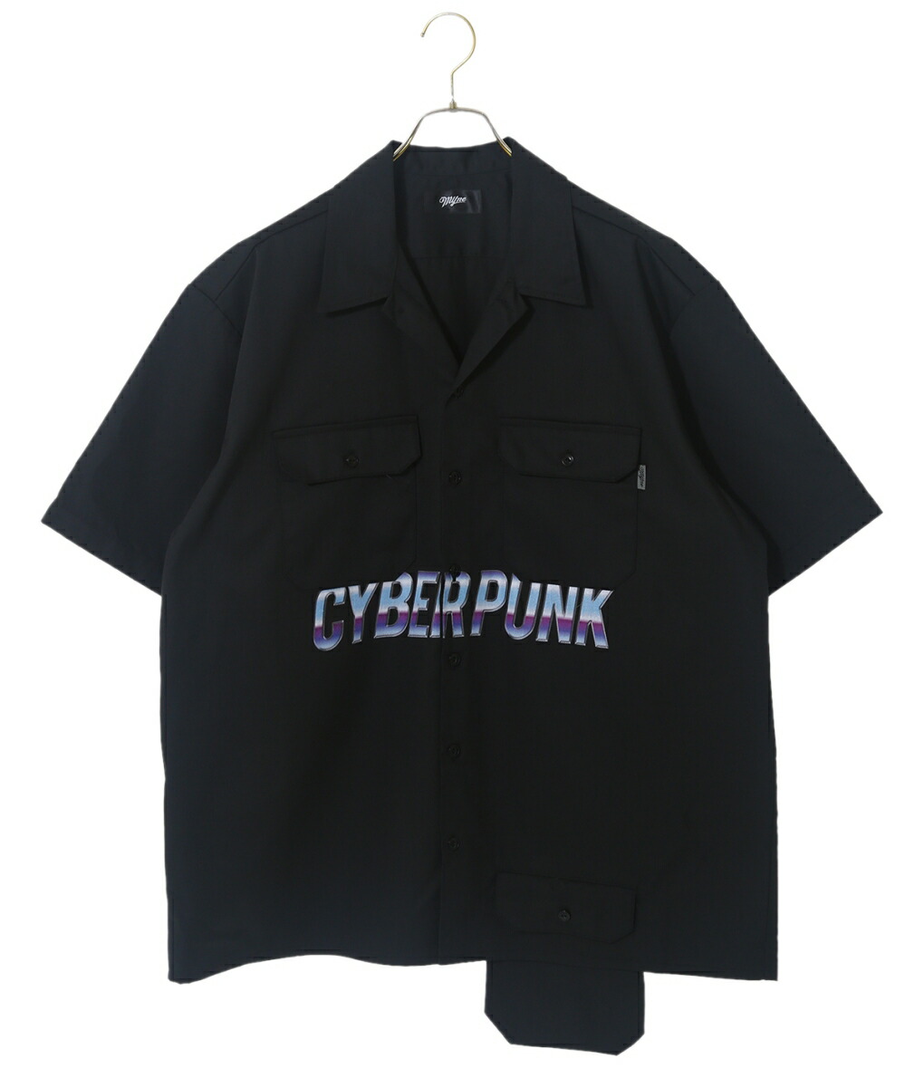 日本最大の カジュアルシャツ Myne Wax G03sh121 メンズ シャツ ワーク パンク サイバー Shirt Work Punk Cyber マイン Ecologbrasil Ind Br