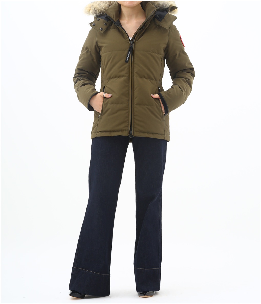 canada goose chelsea parka grey