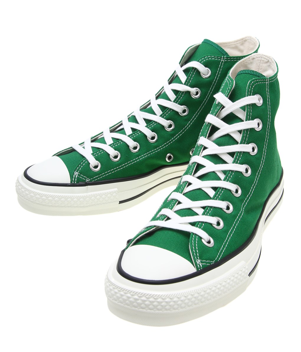 converse with green insole
