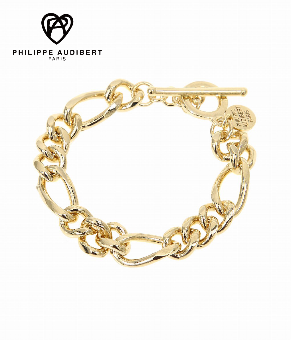 美しい Philippe Audibert フィリップオーディベール Doug Chain Bracelet Gold Color チェーン ブレスレット ブラス シルバー レディース Brs1431 Gold Ann オープニング大放出セール Estelarcr Com