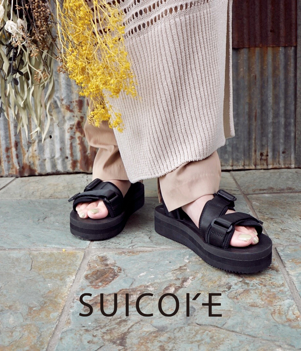 待望☆】 【別注】 SUICOKE/スイコック RELUME サンダル PARDI