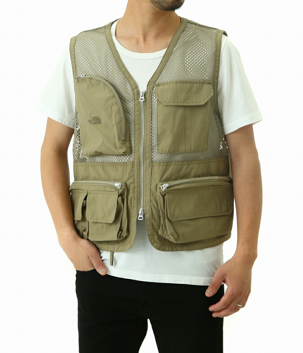 the north face purple label mesh angler vest