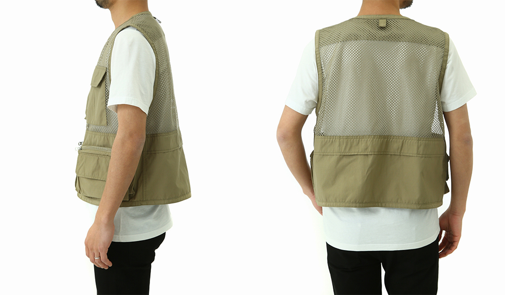 the north face purple label mesh angler vest