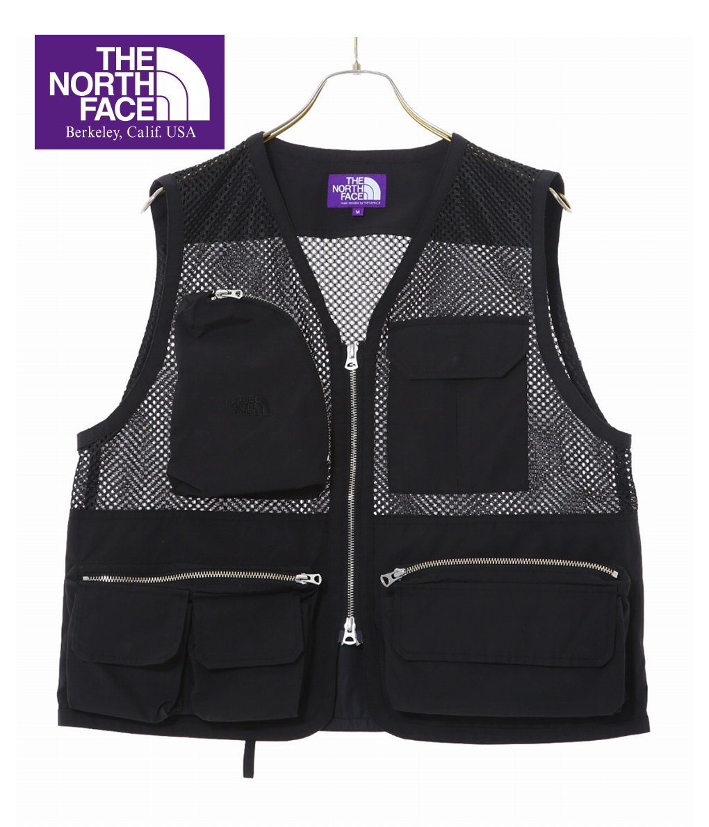the north face purple label mesh angler vest
