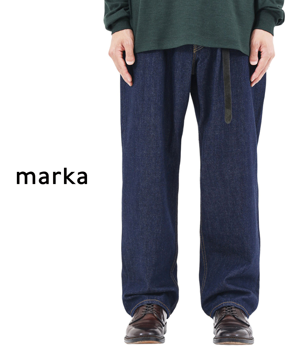 楽天市場】【送料無料】marka / マーカ : REGULAR FIT JEANS - INDIGO