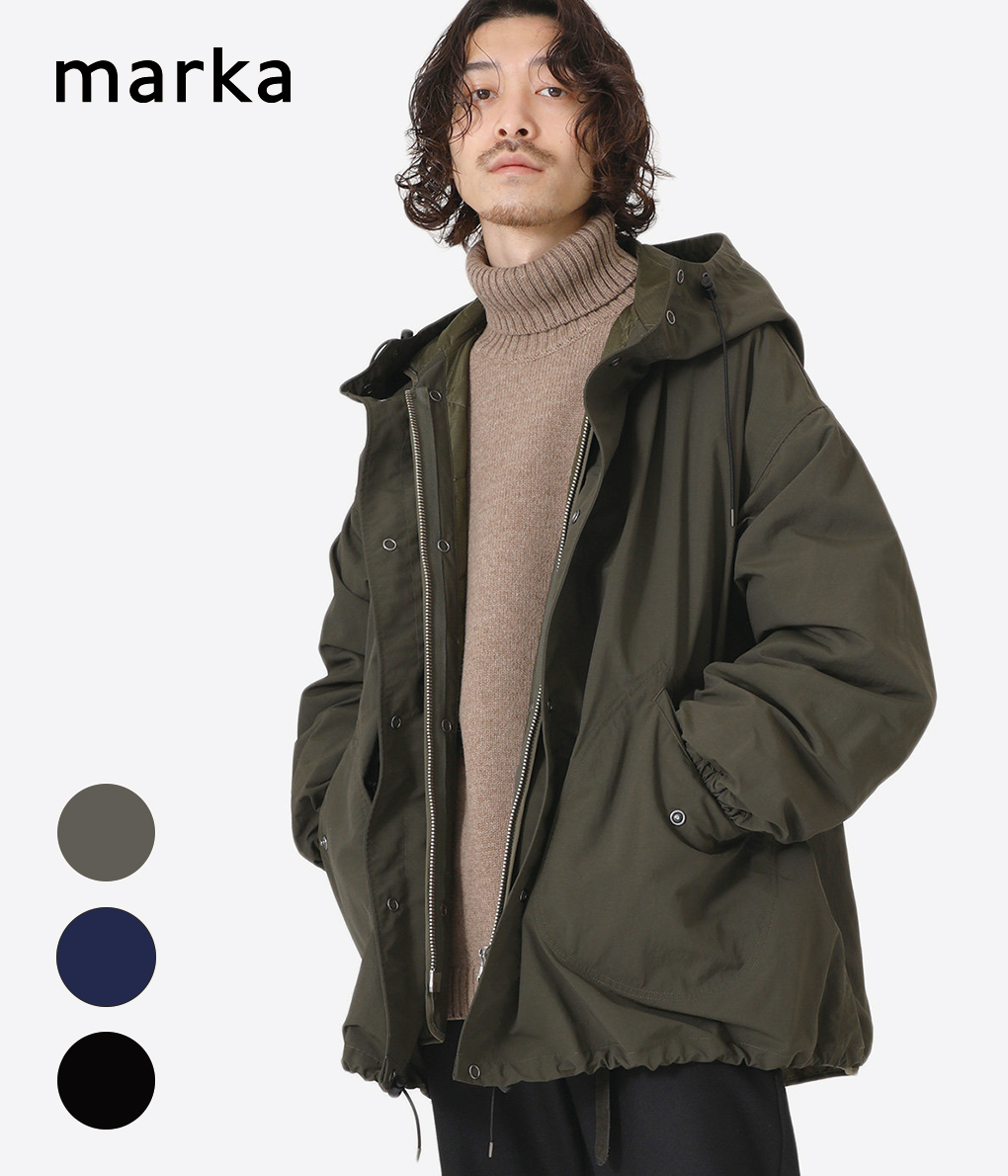 Marka マーカ LINING SNOW PARKA Recycle Nylon Tusser 全3色