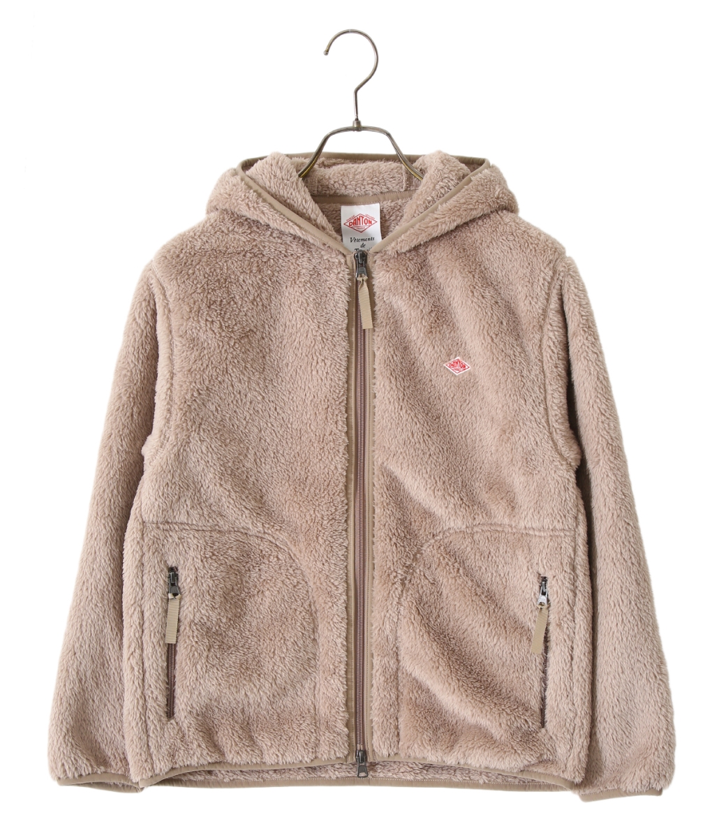 Danton ダントン レディース High Pile Zip Hooded Jacket 全2色 ハイ パイル ジップ フーディ ジャケット フリース 長袖 レディース Dt A0018 Dea Otce Cl