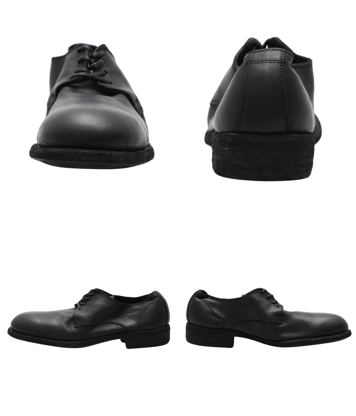 送料無料】GUIDI / グイディ : LOWLACE SHOES -CALF F.G CV- : ロー