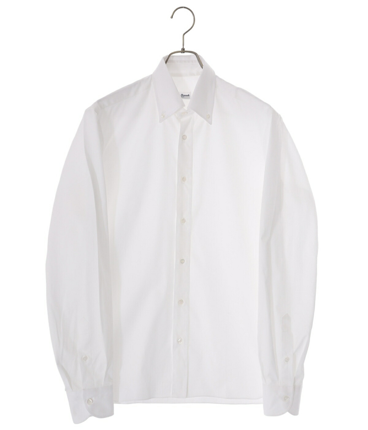 美品　BOLZONELLA ボルゾネッラ オックスフォードシャツ ホワイト ボルゾネッラ／オックスフォードBDシャツ／ホワイト／38 15