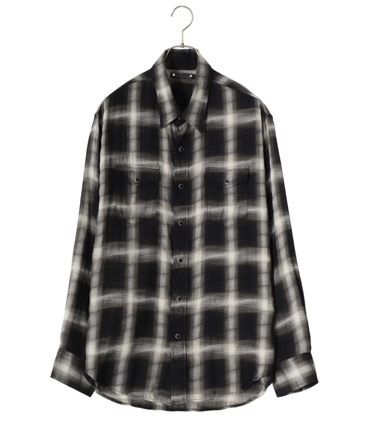 楽天市場】[送料無料]MINEDENIM : Distortion Ombre Check