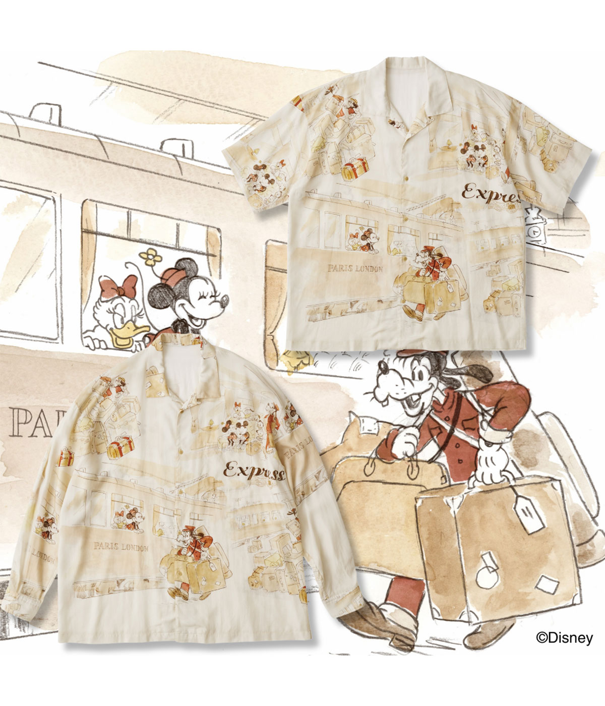 トップス PORTER CLASSIC DISNEY MS/PC ALOHA 25SS DISNEY MS / PC ALOHA COLLECTION（シャツ/ブラウス）｜PORTER