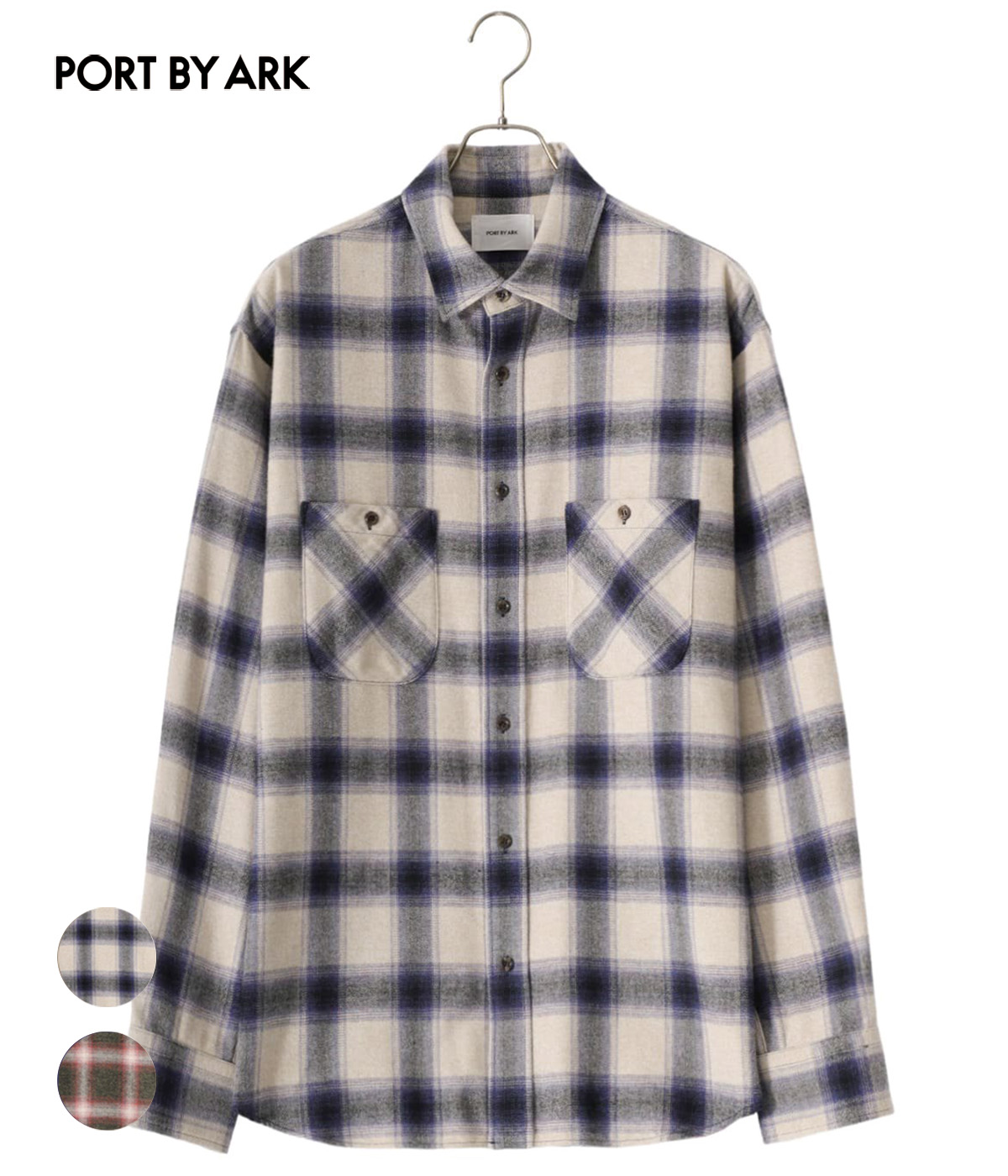 楽天市場】[送料無料]PORTER CLASSIC : ROLL UP FLANNEL GINGHAM