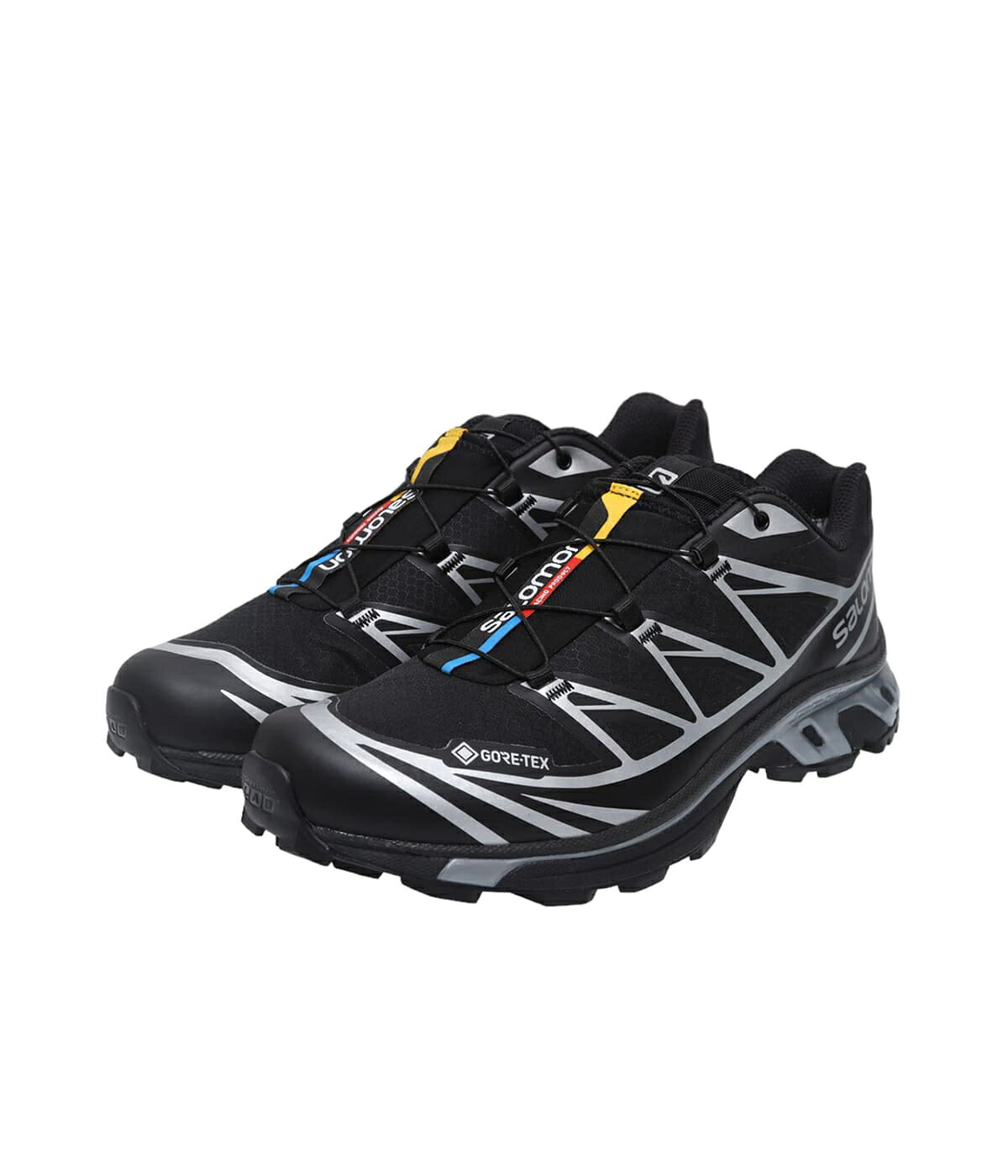 送料無料]SALOMON SNEAKERS : XT-6 GTX Black/Black/Ftw Silver 