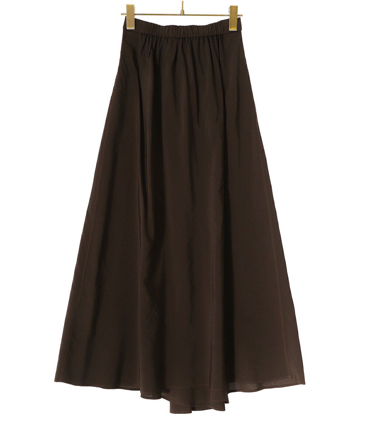 [SALE]ATON : [レディース]VISCOSE CLOTH BACK FLARED SKIRT : SKAGCM0116[DEA][U]｜ＡＲＫｎｅｔｓ
