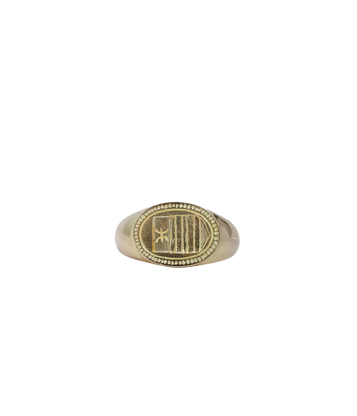 [送料無料]GIGI : [レディース]Zodiac signet ring[うお座/Pisces] : H10005[ANN][U]｜ＡＲＫｎｅｔｓ