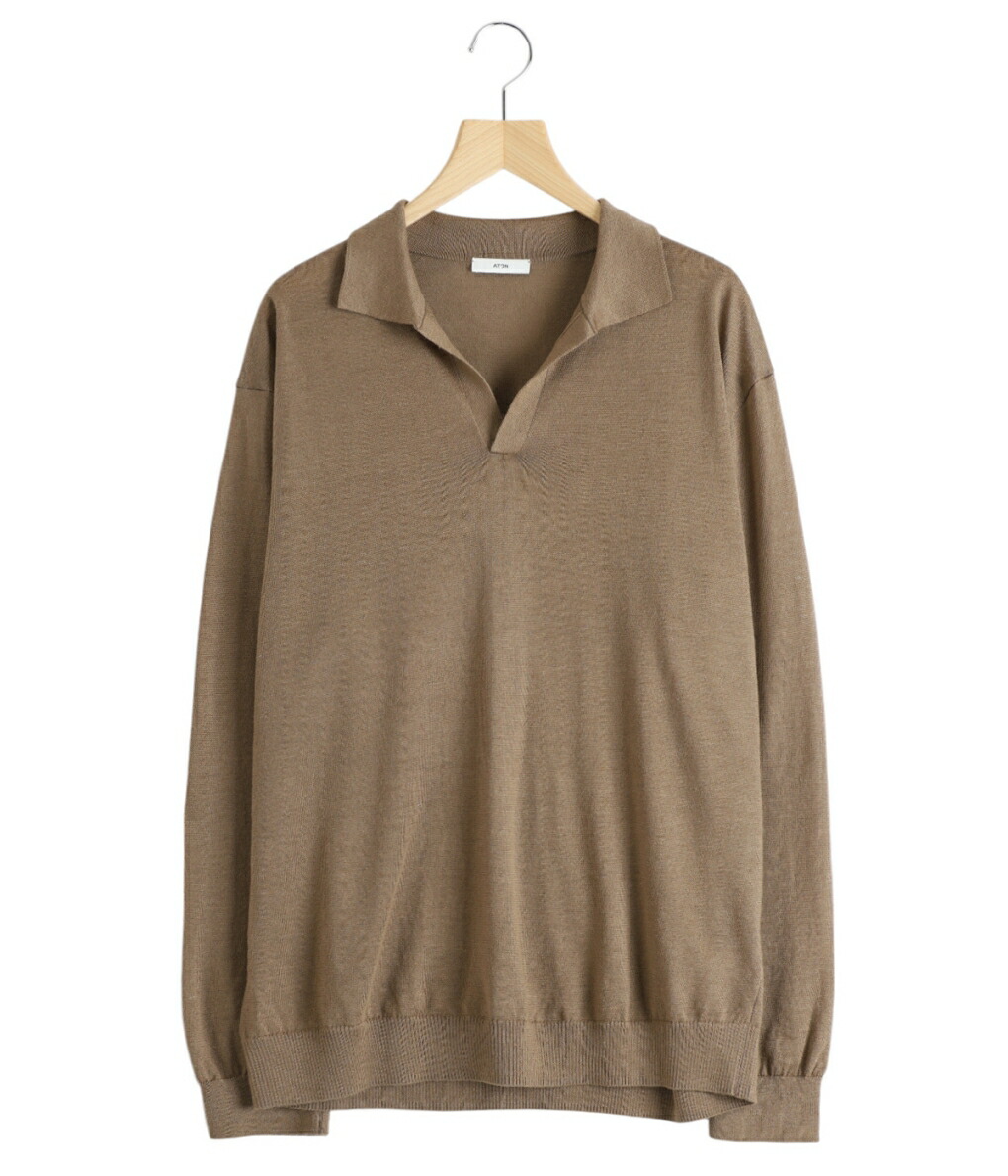 楽天市場】[送料無料]ATON : [レディース]SUPER KID MOHAIR POLO