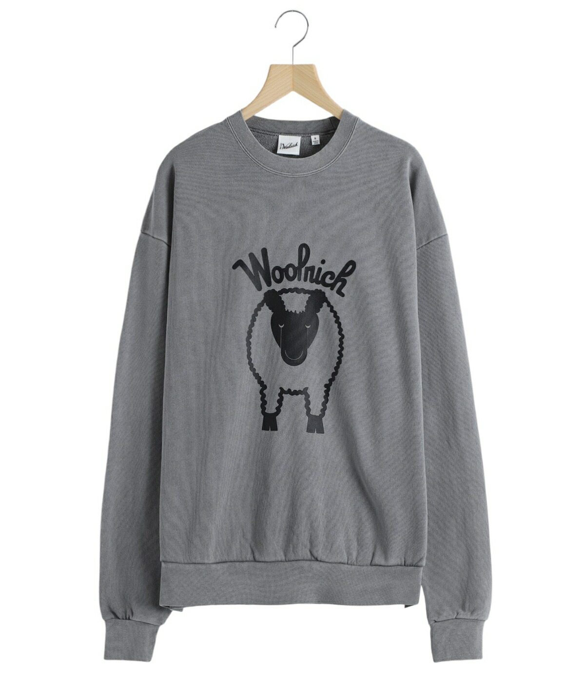 Woolrich 正規品/関税込みOrganic Cotton Hoodie CFWOSW0212MRUT WOOLRICH ウールリッチ パーカー ORGANIC COTTON SCRIPT HOODIE