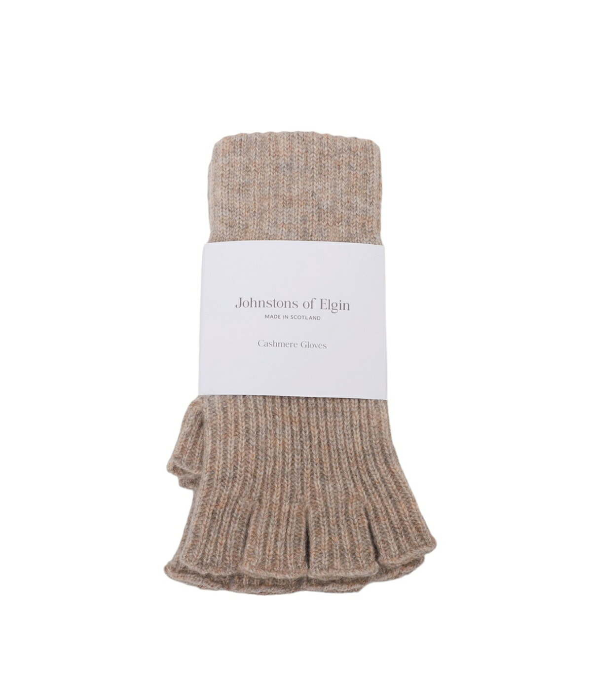 [送料無料]Johnstons : Unisex Knitted Fingerless Gloves / 全3色 : HAE03397[DEA][コンパクト][U]
