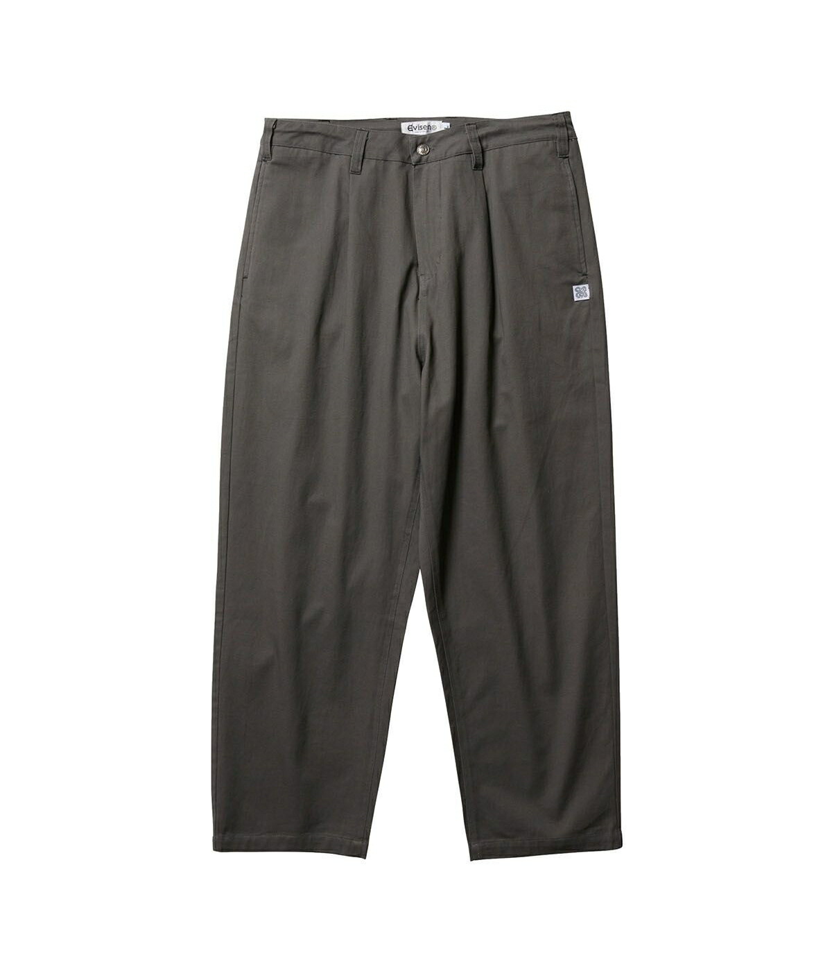 EVISEN twill ボヘミアンパンツ　チャコール　Lサイズ　新品未使用 EVISEN - TWILL BOHEMIAN PANTS - SHRED