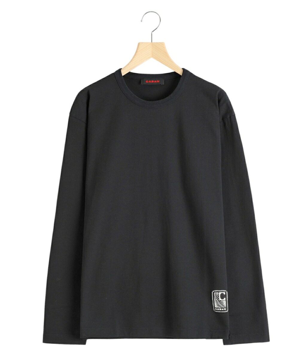 [送料無料]CABaN : ドライスビンコットン ルーズフィットTシャツ / 全2色 : 59033103002[MUS]